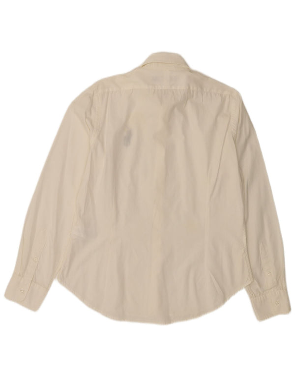 POLO RALPH LAUREN Camisa para mujer US 14 XL Algodón blanco roto