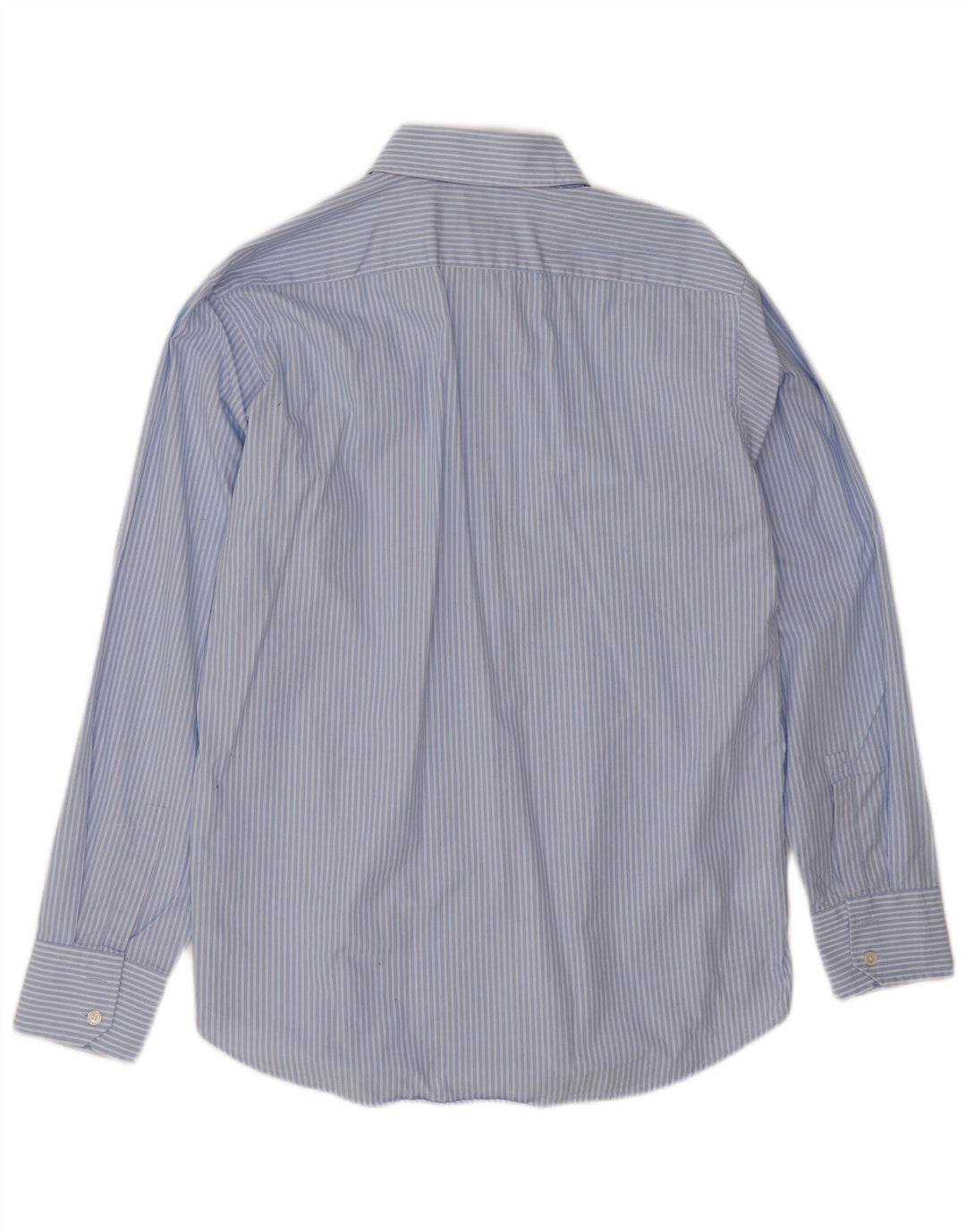 Camisa Hugo Boss para hombre talla 41 16 raya diplomática azul grande