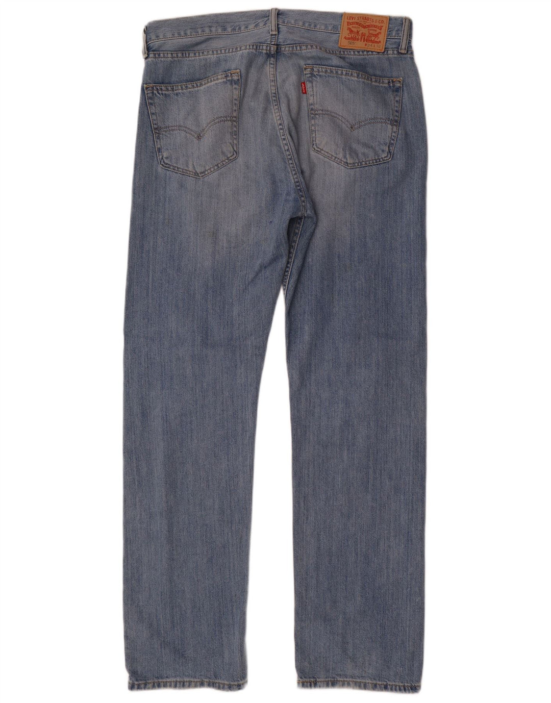 Levi's Vaqueros rectos 505 para hombre W34 L32 Algodón azul