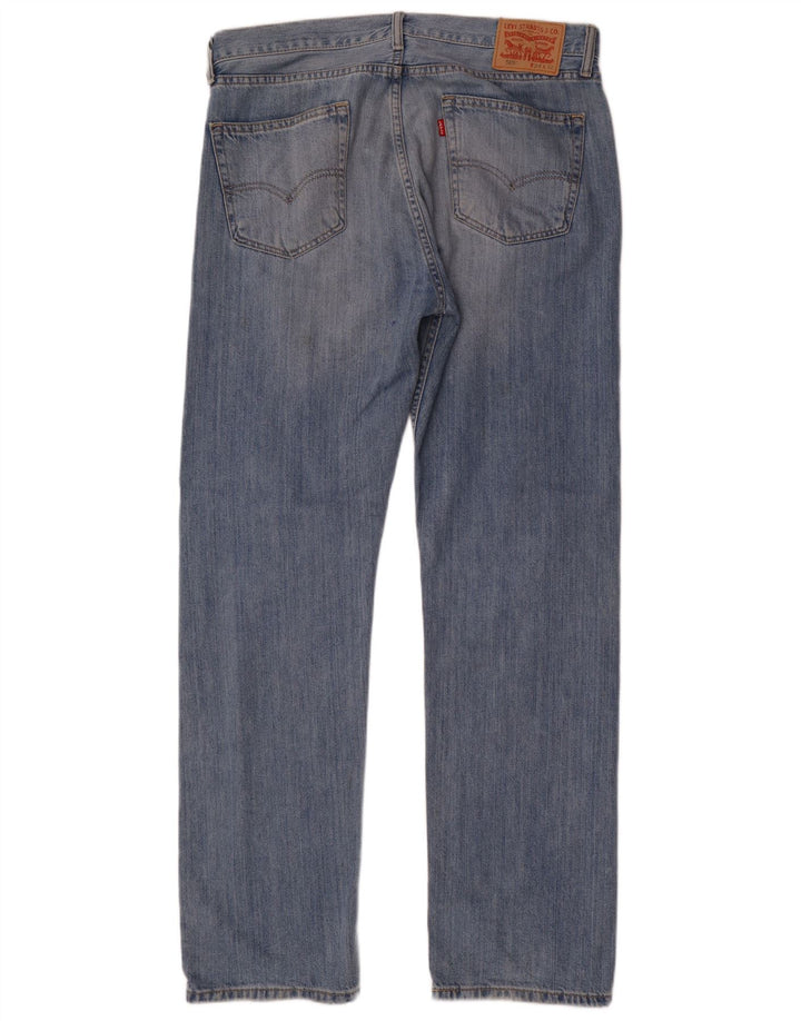 Levi's Vaqueros rectos 505 para hombre W34 L32 Algodón azul