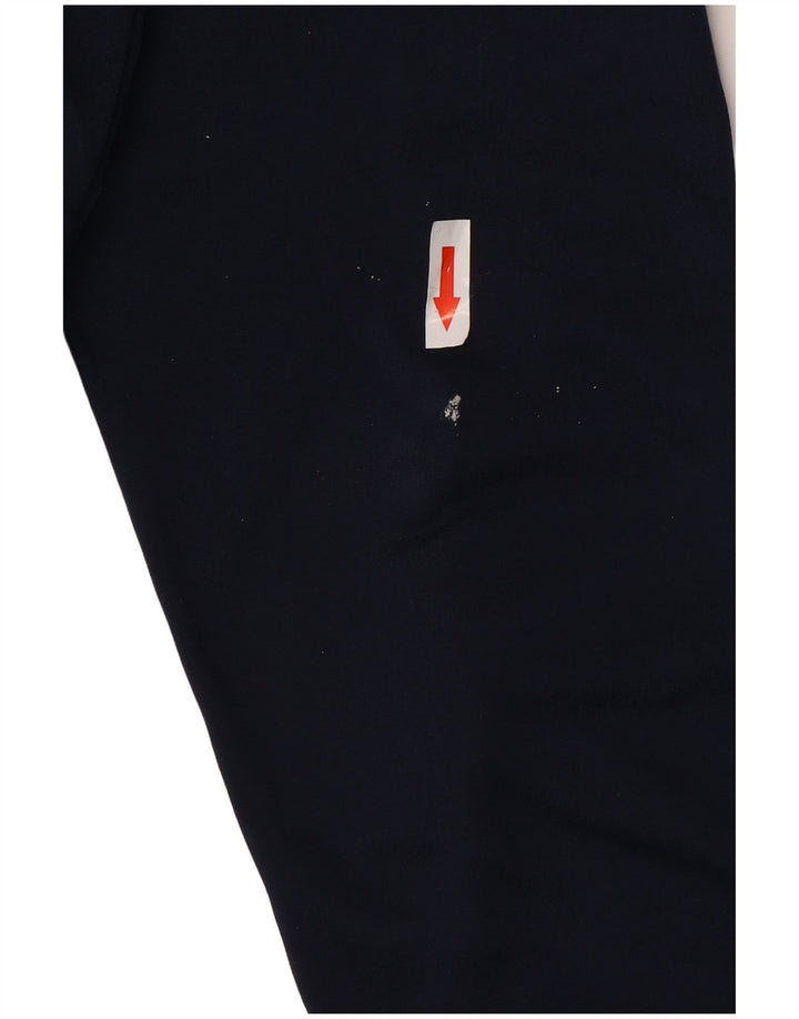 Adidas Mens Regular Fit Chándal Top Chaqueta UK 36/38 Pequeño Azul Marino