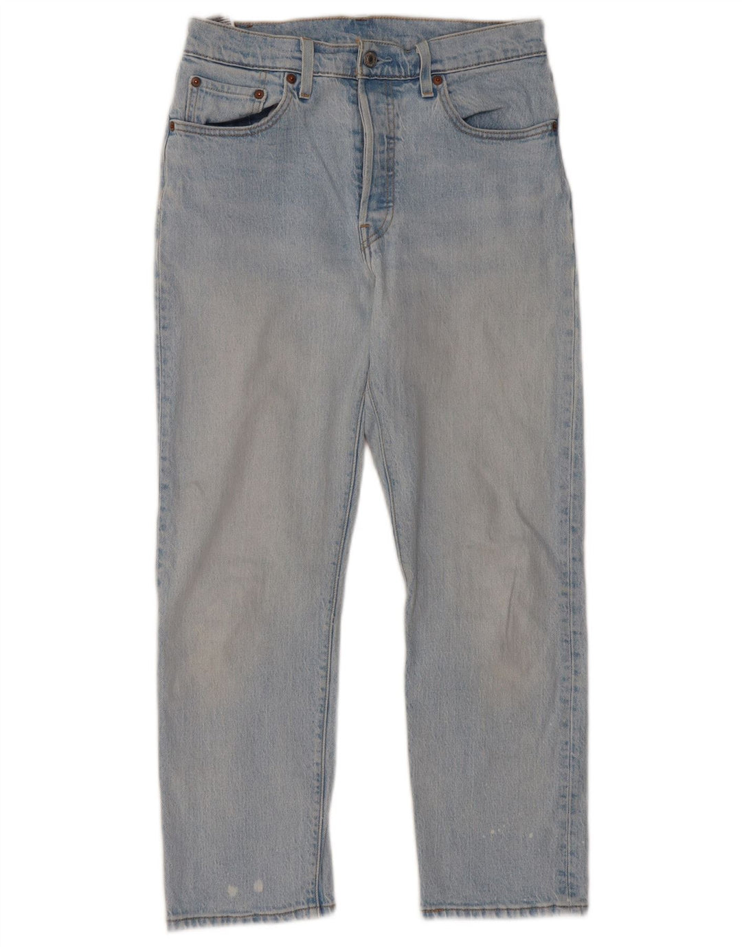 Vaqueros Levi's Mujer 501 Rectos W28 L26 Algodón Azul
