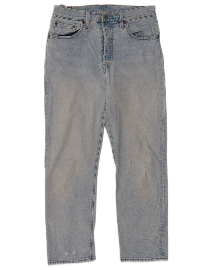 Vaqueros Levi's Mujer 501 Rectos W28 L26 Algodón Azul
