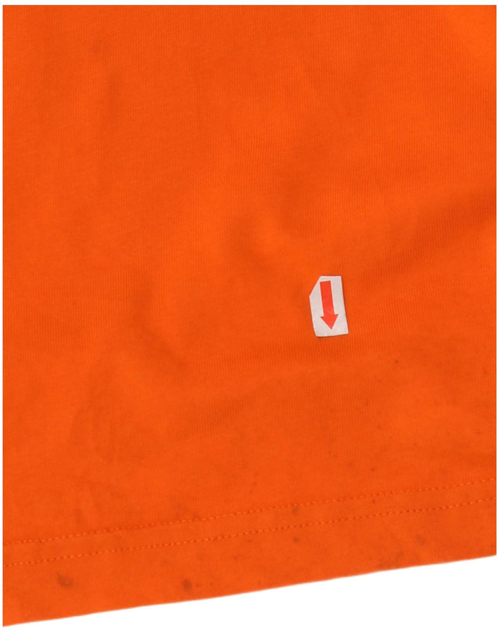 ADIDAS Camiseta Niño Graphic Top 13-14 Años Naranja Algodón