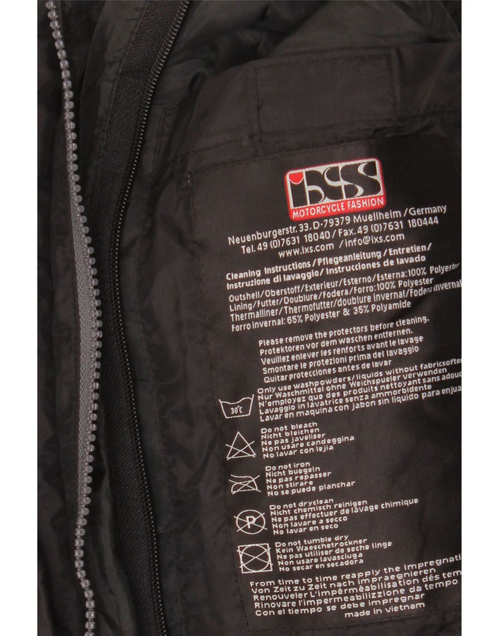 IXS Womens Racer Jacket UK 10 Small Black Polyester Motorcycle