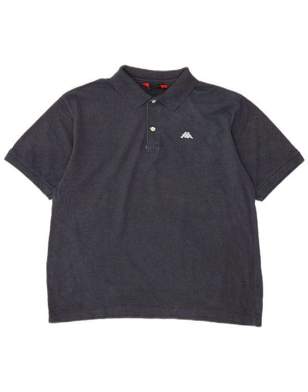 KAPPA Polo Hombre XL Azul Marino Algodón