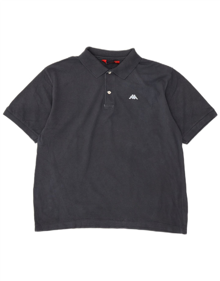 KAPPA Polo Hombre XL Azul Marino Algodón