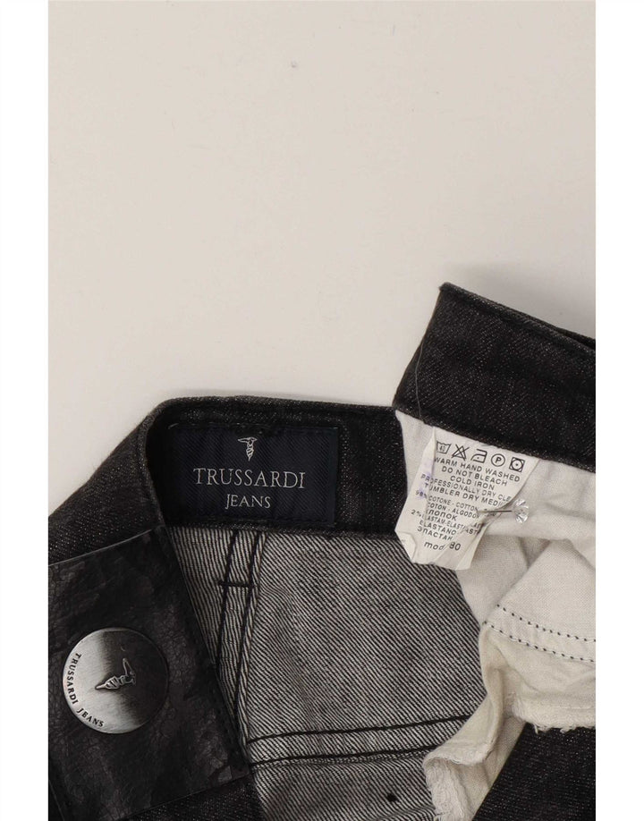 Vaqueros Trussardi Hombre Rectos W34 L33 Algodón Gris