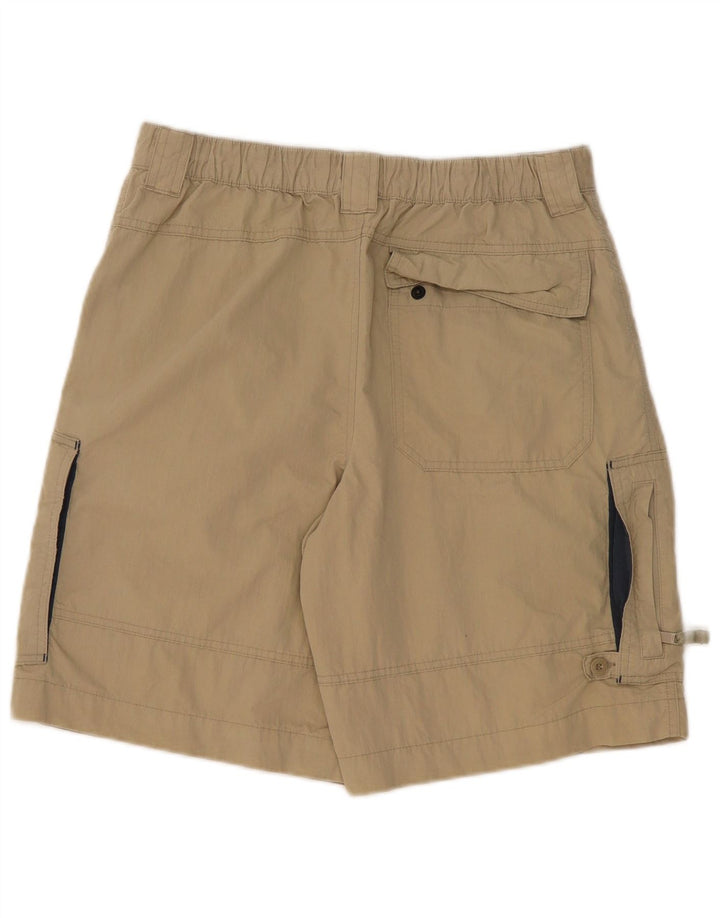 Marks & Spencer Pantalones cortos tipo cargo para hombre W34 Algodón beige grande