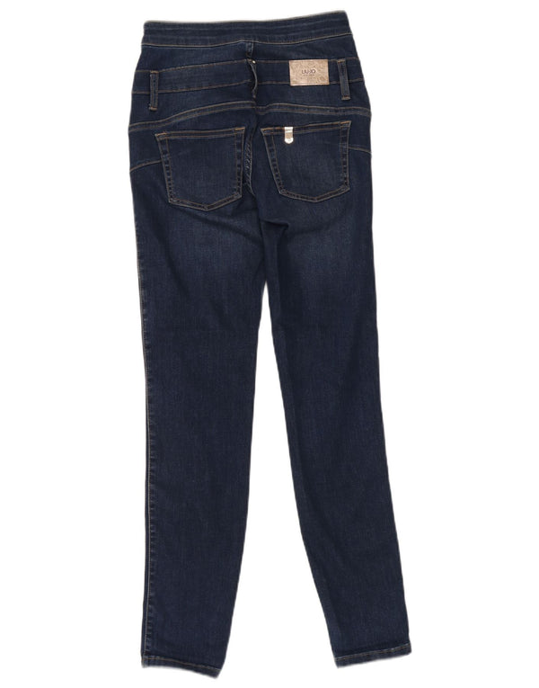 Vaqueros pitillo para mujer Liu Jo W26 L29 Azul marino