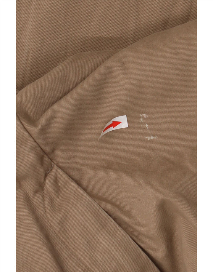 DOCKERS Pantalones chinos rectos de corte clásico para hombre W33 L30 Algodón beige