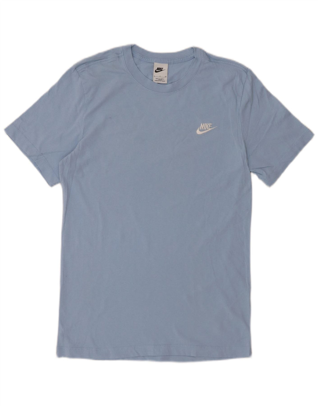 Camiseta NIKE Hombre Top Small Azul Algodón