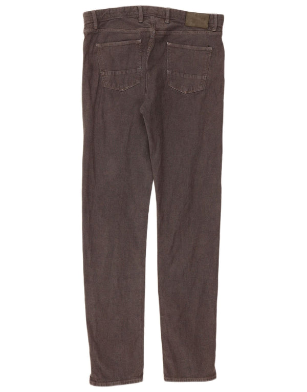 Massimo Dutti Pantalones Casuales Slim Fit para Hombre EU 40 Medium W31 L31 Gris