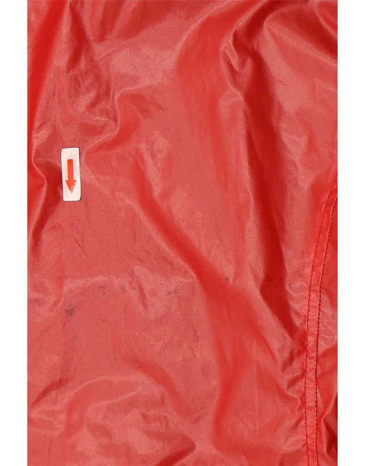 Refrigiwear Chaqueta impermeable con capucha para mujer IT 38 XS Poliéster rojo