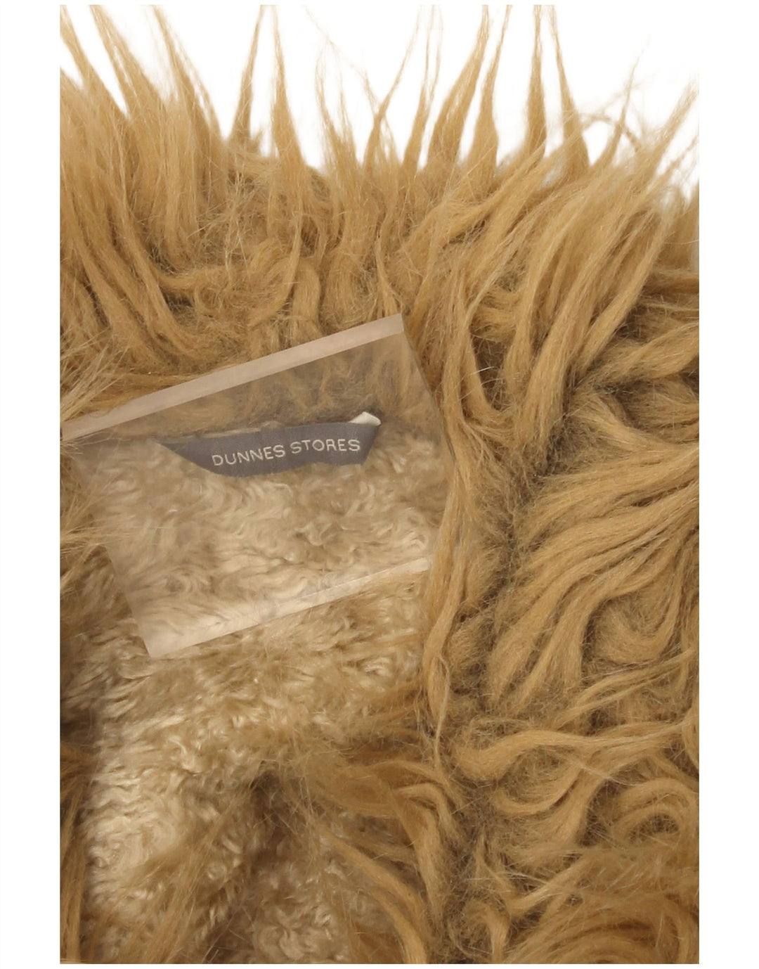 Dunnes Abrigo Sherpa para Mujer Reino Unido 8 Pequeño Beige