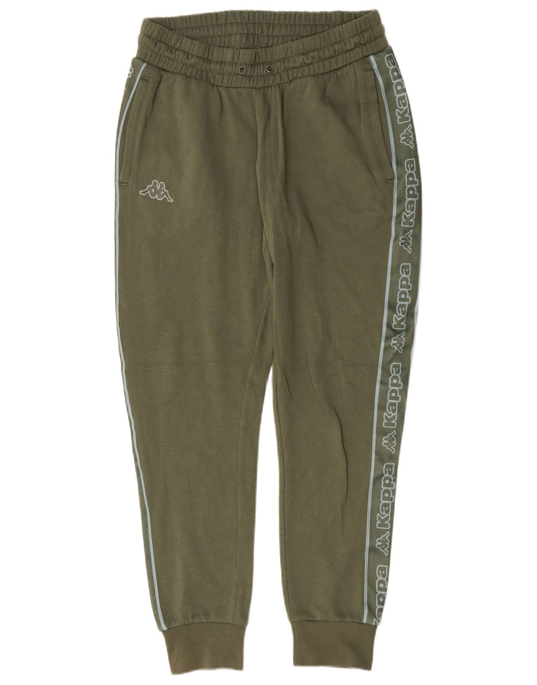 Kappa Hombre Pantalones De Chándal Gráfico Joggers Medium Khaki Algodón