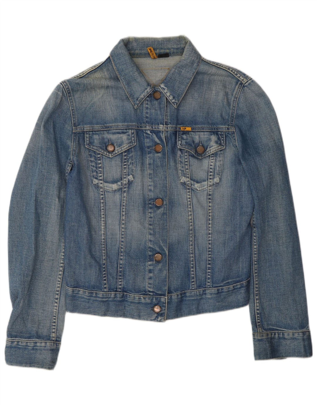 Meltin' Pot Chaqueta vaquera para mujer Reino Unido 14 Algodón azul medio