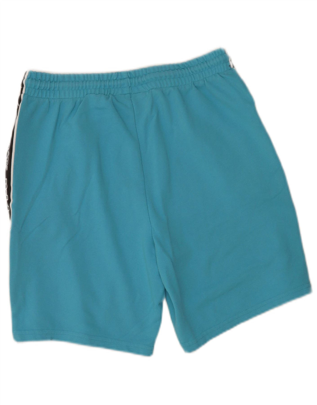 Kappa Hombre Pantalones cortos deportivos con estampado de algodón color block en azul medio
