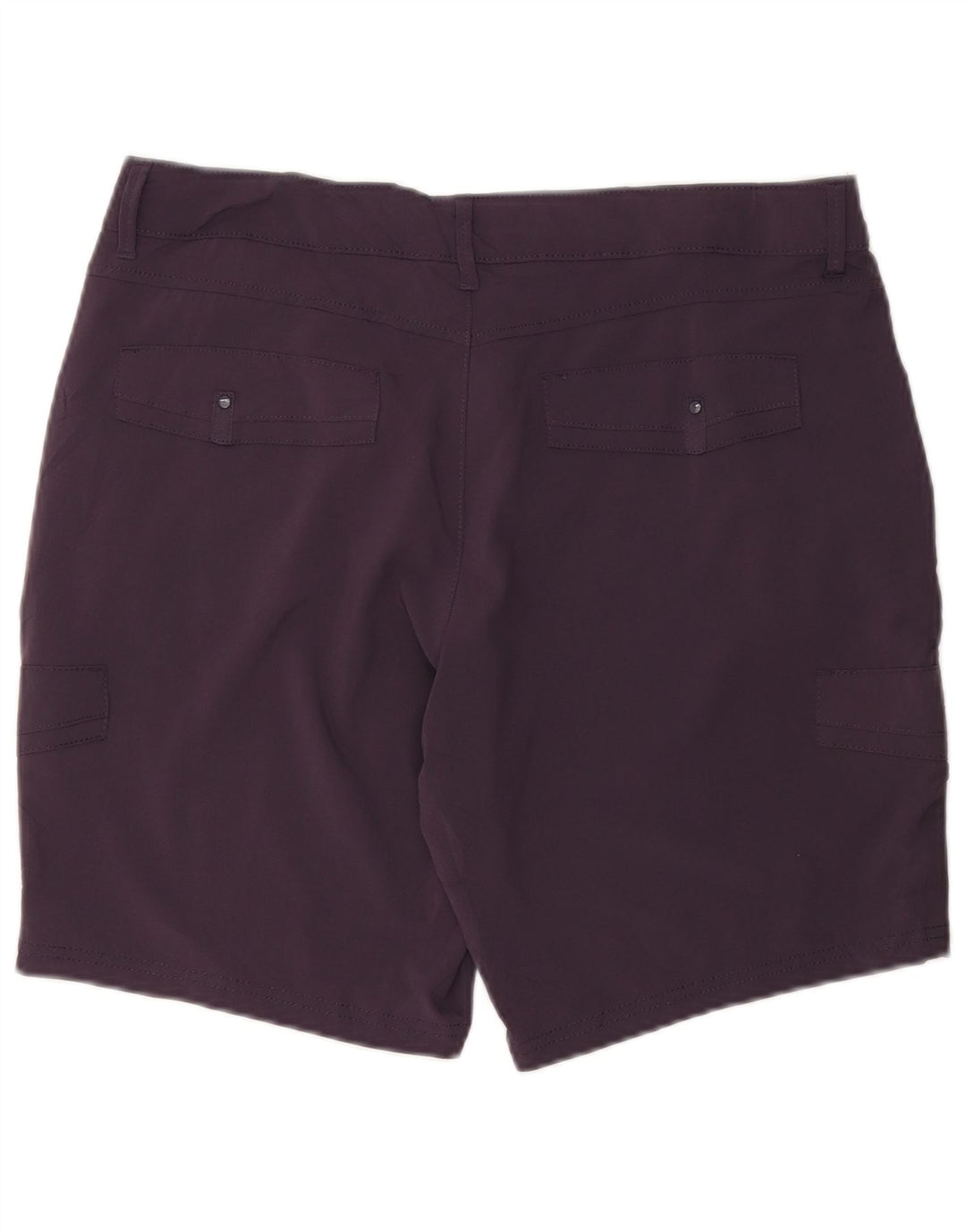 LEE Pantalones cortos cargo para mujer US 14 XL W36 Poliéster morado