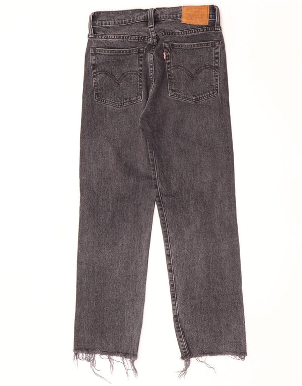 Levi's Vaqueros Rectos Wedgie Para Mujer W26 L26 Algodón Gris