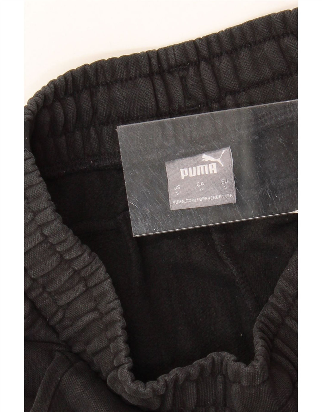 PUMA Pantalones de chándal para hombre Joggers Small Black