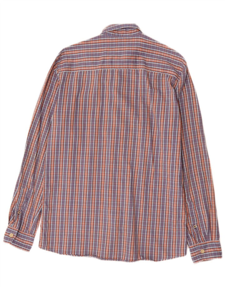 Camisa Jack & Jones Hombre Algodón Azul Medio A Cuadros