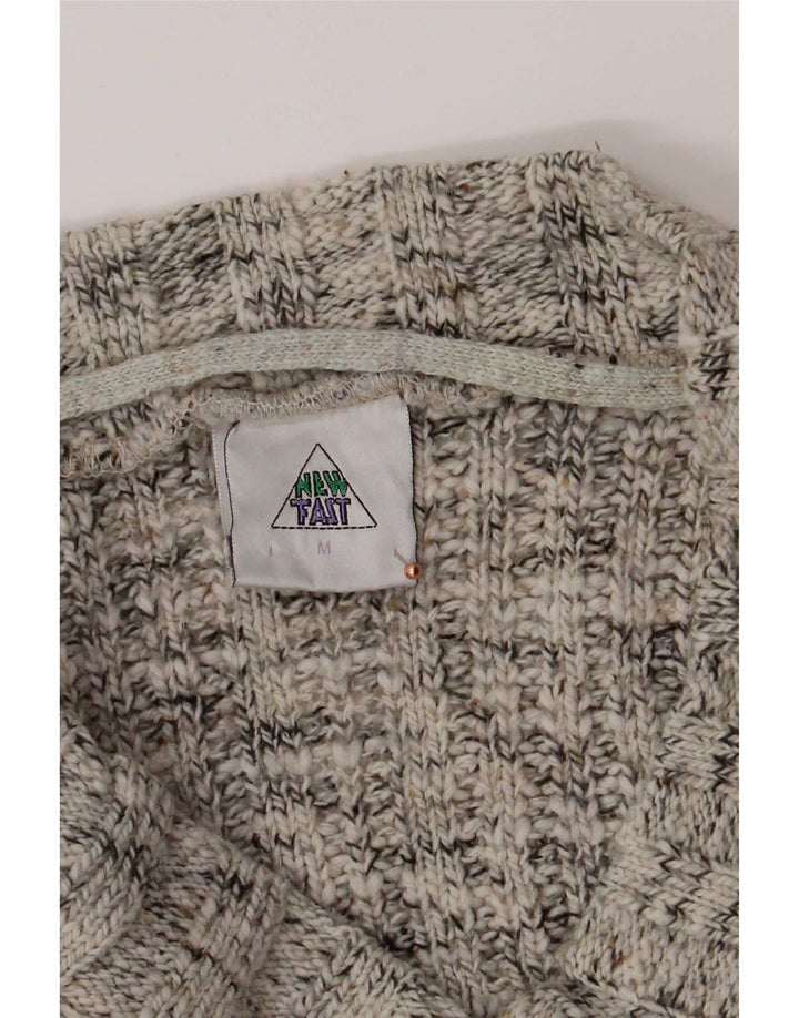 C&A Hombre Nuevo Jersey Fast con Cuello En V Jersey Acrílico Moteado Gris Medio