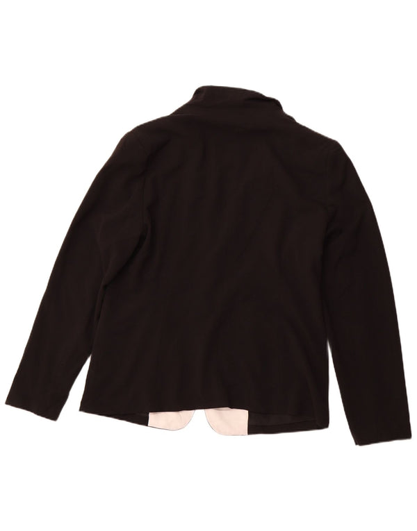 MOSSIMO Chaqueta tipo blazer de 1 botón para mujer UK 46 Grande Color negro