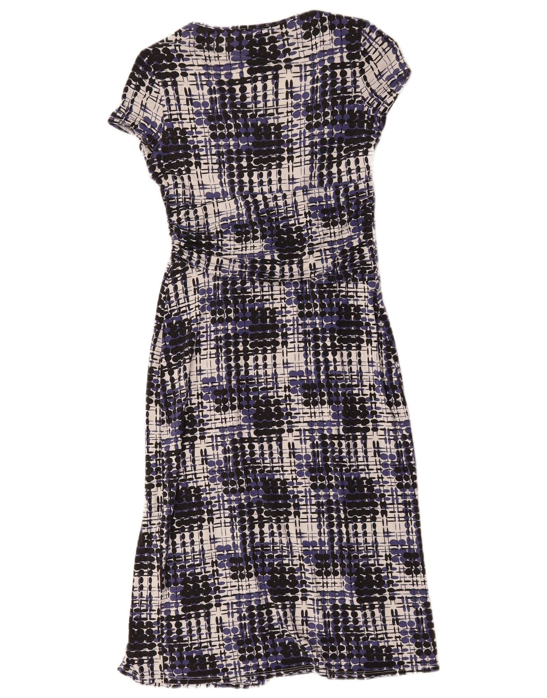 Vestido tubo para mujer Phase Eight, talla 40, talla pequeña, viscosa a cuadros multicolor