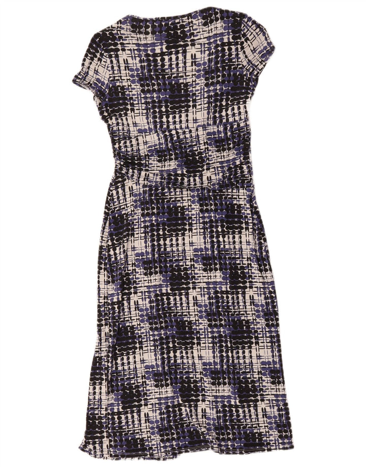Vestido tubo para mujer Phase Eight, talla 40, talla pequeña, viscosa a cuadros multicolor