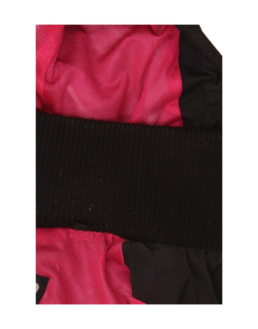 Superdry Chaqueta cortavientos con capucha Windcheater para mujer, talla 40, color negro