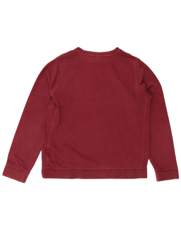 Nike Sudadera para niño Jumper 13-14 años XL Borgoña Algodón Deportes