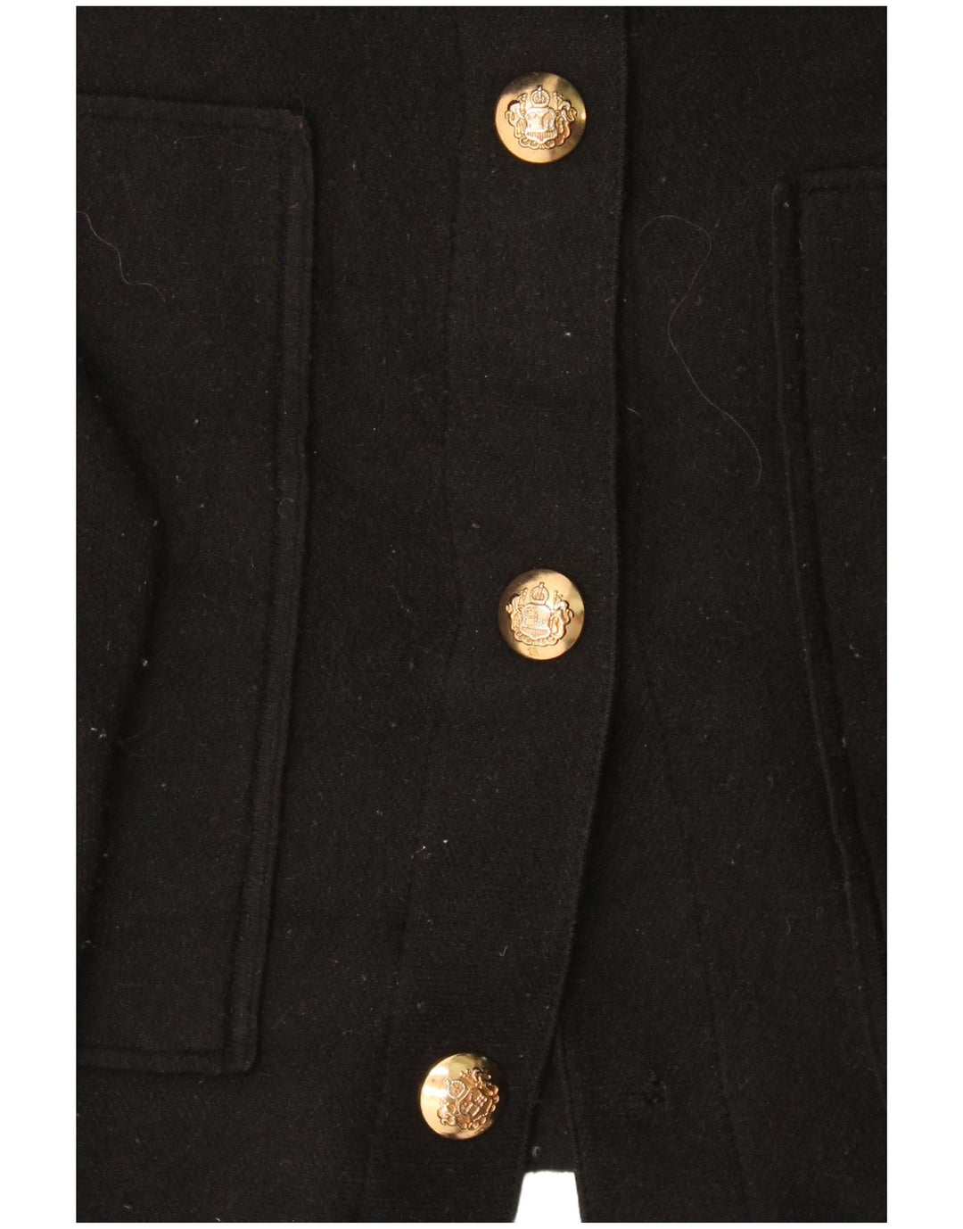 Massimo Dutti Chaqueta Bolero Corta Extragrande para Mujer UK 6 XS Negro