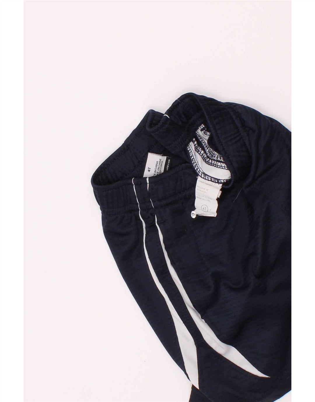 Nike Pantalones cortos deportivos para niño 3-4 años Azul marino Poliéster color block