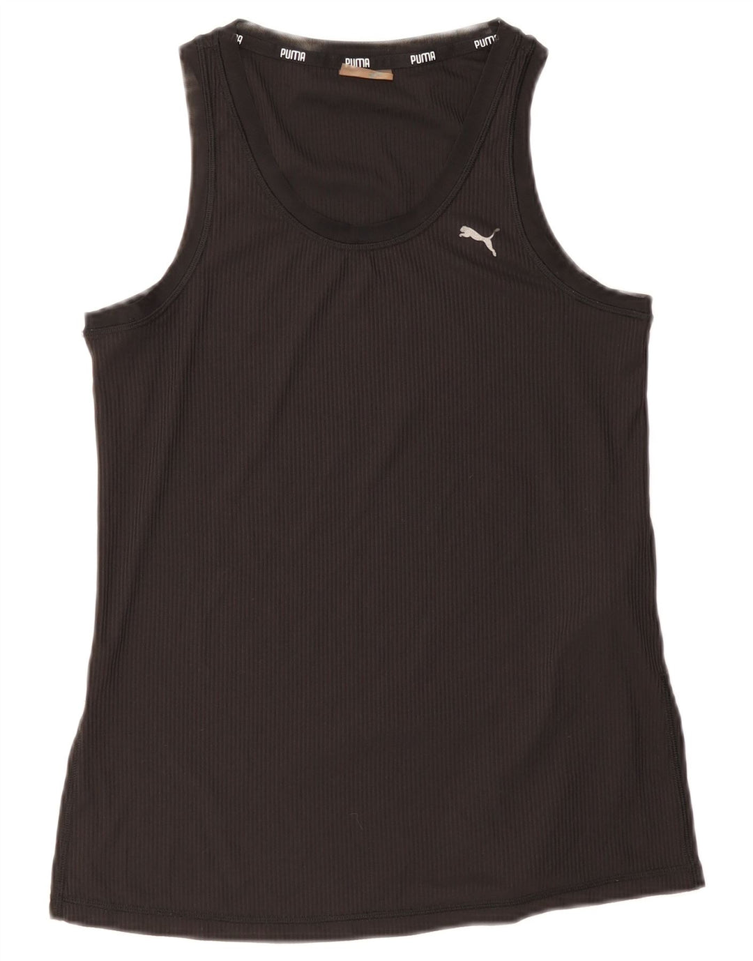 Nike - Camiseta sin mangas para mujer, talla 8, talla pequeña, poliéster negro