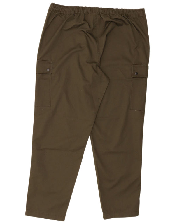 Jack & Jones Pantalón cargo recto para hombre 3XL W46 L31 Poliéster caqui