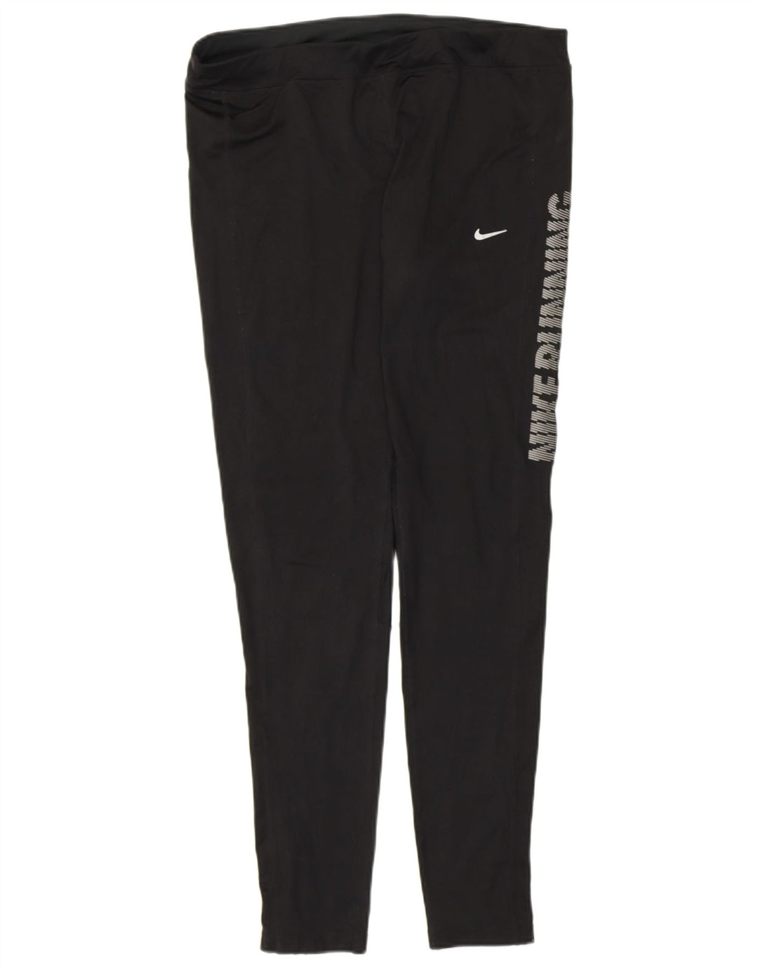 NIKE Leggings gráficos Dri Fit para mujer ES 40 XL Poliéster negro