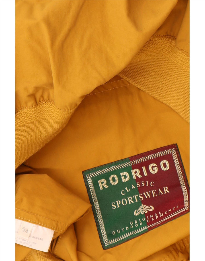 Rodrigo Chaqueta Bomber Hombre IT 54 2XL Algodón Amarillo
