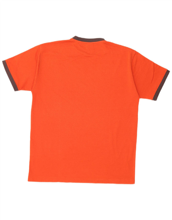 Reebok - Camiseta para hombre, talla grande, color naranja, algodón