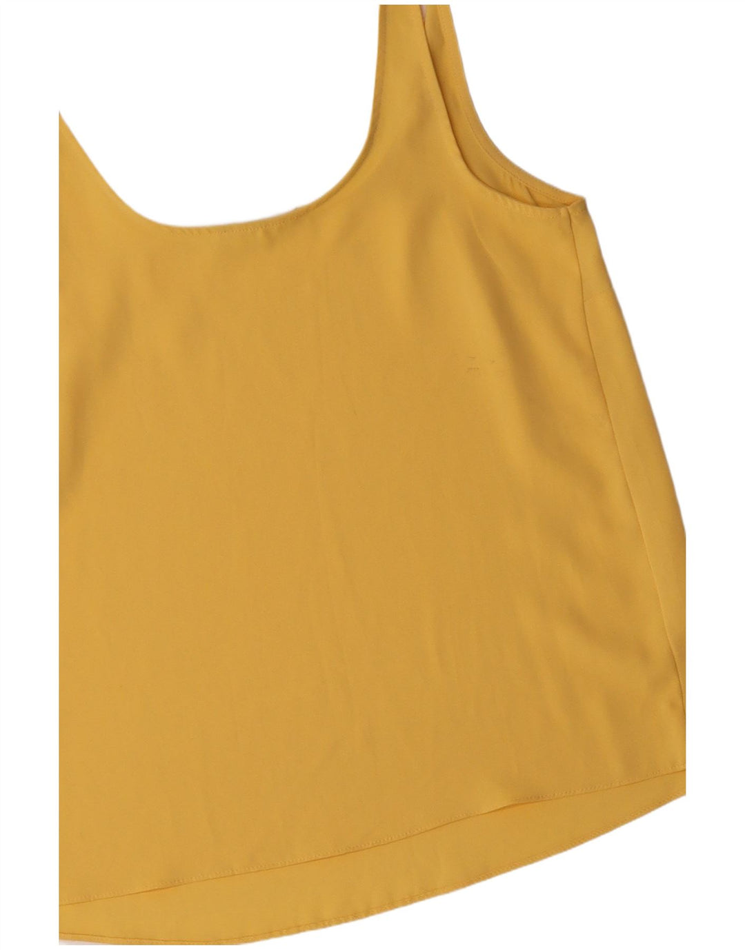 PRIMARK Top de tirantes para mujer UK 8 Small Poliéster amarillo