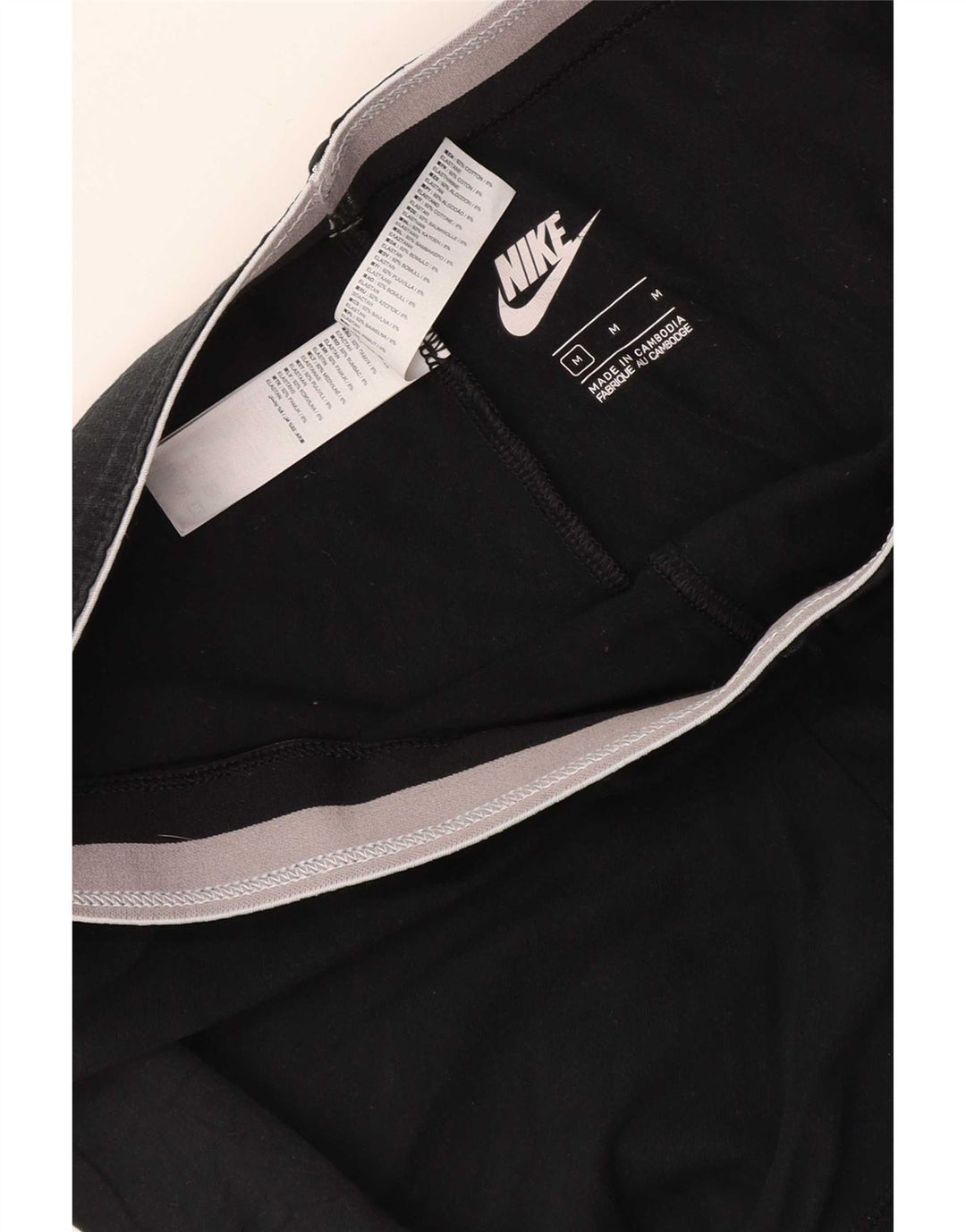 Nike Leggings para mujer Reino Unido 12 Mediano Negro Algodón