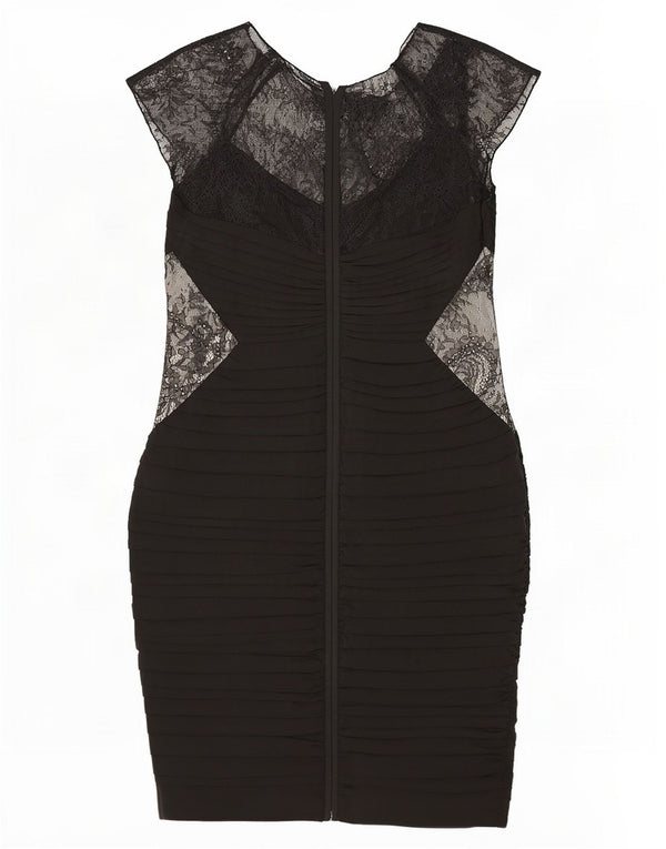 Vestido tubo Coast para mujer UK 44 Poliéster floral negro mediano