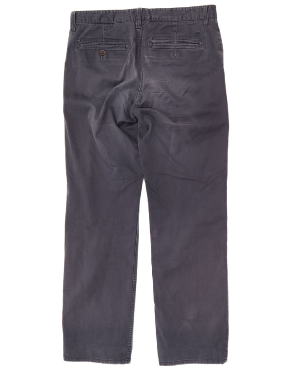 Timberland Pantalón chino recto para hombre W34 L31 Algodón azul marino