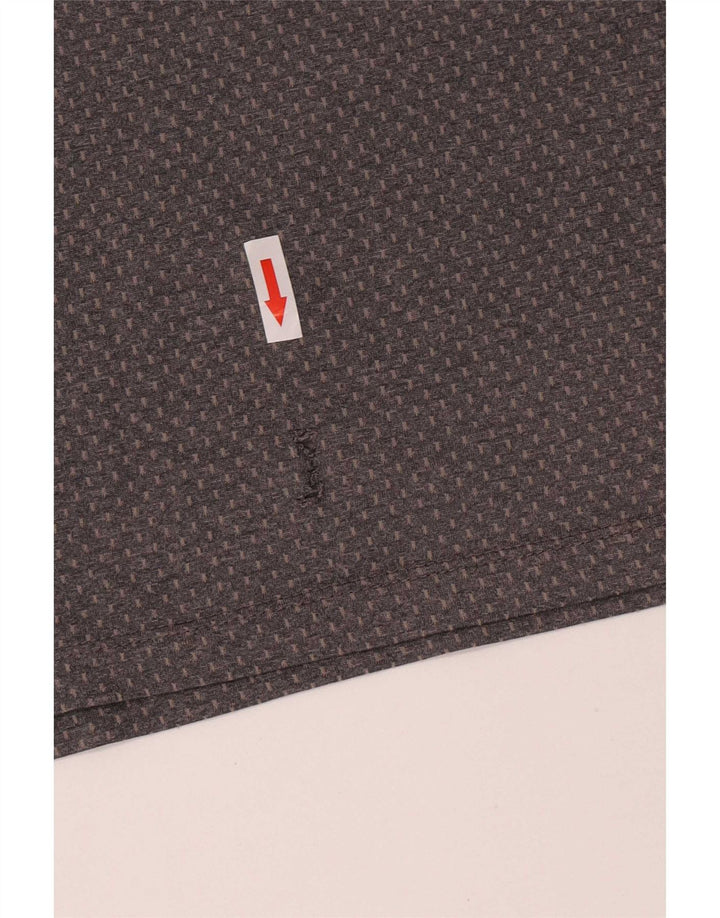 Fila Camiseta para hombre Top Large Gris Poliéster
