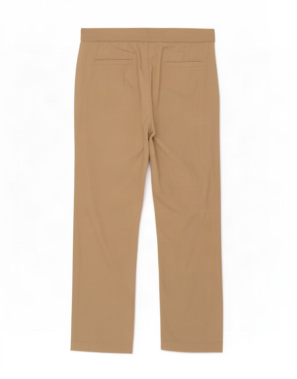 Marks & Spencer Pantalones regulares para mujer UK 46 Large W34 L28 Algodón beige