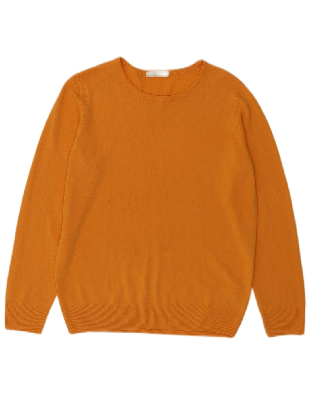 Marks & Spencer Jersey de cuello redondo para mujer UK 40 Acrílico naranja mediano