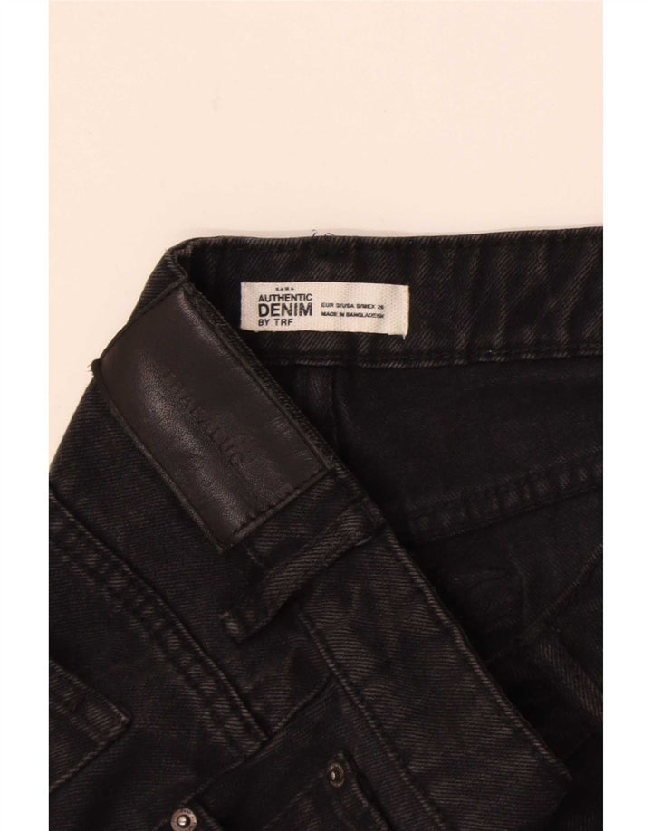 Falda Vaquera Trafaluc Mujer Pequeña W26 Negro