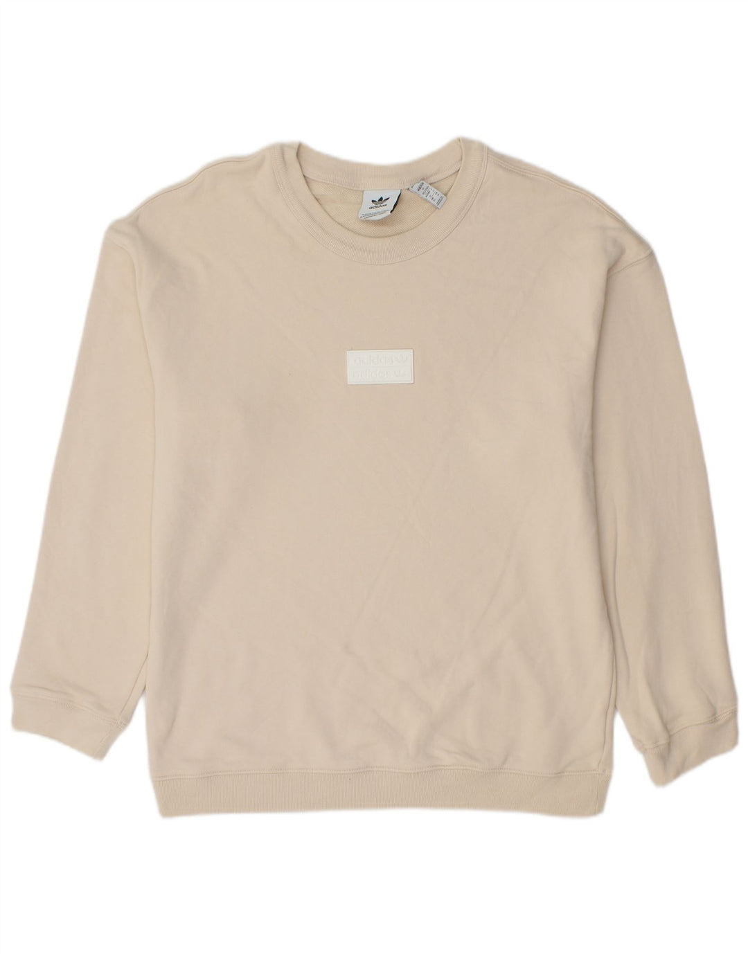 Sudadera ADIDAS Hombre Jumper Medium Blanco Algodón