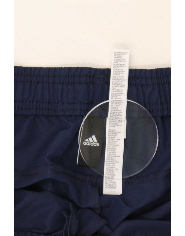 Adidas Pantalones De Chándal Gráficos Para Hombre Grande Azul Marino Poliéster
