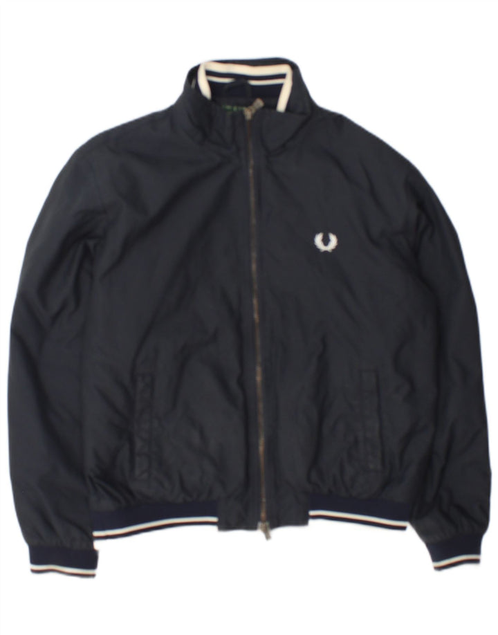 Fred Perry Cazadora bomber para niño 11-12 años Nylon gris